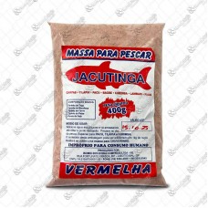 18738 - MASSA PESCA JACUTINGA VERMELHA 400G