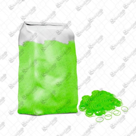 ELASTICOS PET VERDE 1KG C/33000