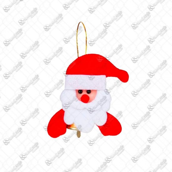 ENFEITE PAPAI NOEL SOFT NO SINO 11CM 