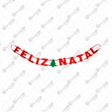 18857 - CORDAO FELIZ NATAL SHINE 90CM