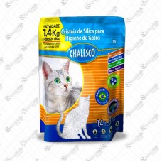 18907 - AREIA P/GATO SILICA CHALESCO 1,4KG