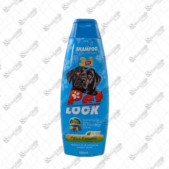 SHAMPOO 3X1 ESCURECEDOR 500ML PET LOOK