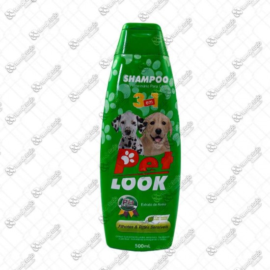 SHAMPOO 3X1 FILHOTES 500ML PET LOOK