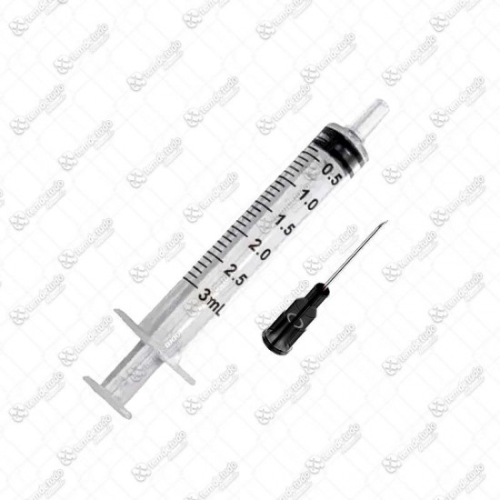 SERINGA 3ML C/AGULHA C/100 LUER SLIP