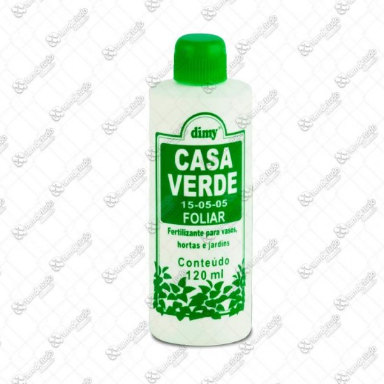 FERTILIZANTE CASA VERDE FOLIAR 120ML 