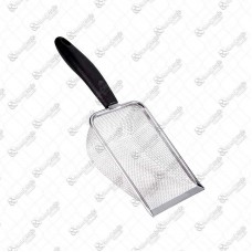 19015 - PENEIRA COLETORA EM ACO INOX 27CM