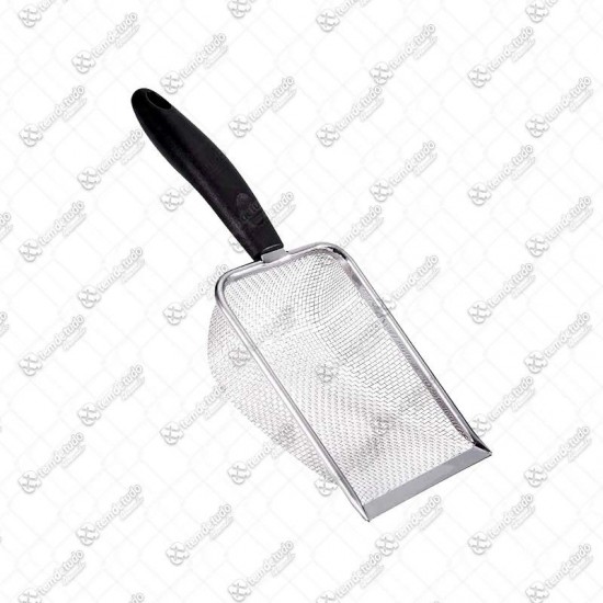 PENEIRA COLETORA EM ACO INOX 27CM