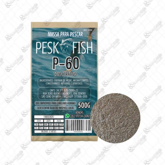 MASSA PESCA PESK FISH P-60 500G
