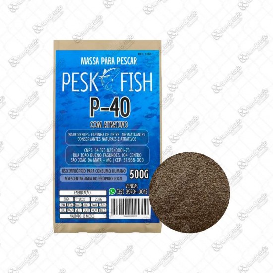 MASSA PESCA PESK FISH P-40 500G