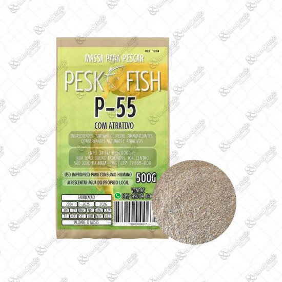 MASSA PESCA PESK FISH P-55 500G