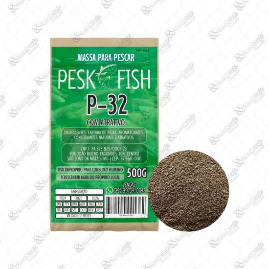 MASSA PESCA PESK FISH P-32 500G