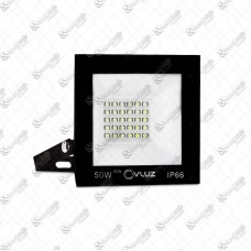 19128 - REFLETOR LED 50W BIVOLT ALUMINIO VIDRO