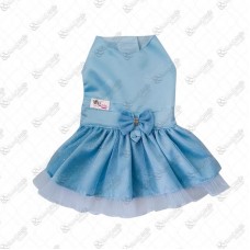 19248 - ROUPA VESTIDO SUPER LUXO AZUL G