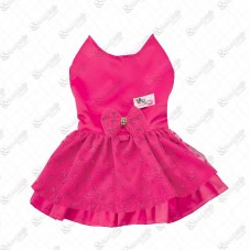 19276 - ROUPA VESTIDO SUPER LUXO PINK G