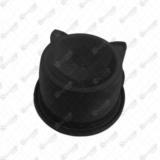 COMEDOURO ANATOMICO GATO LUXO 250ML PRET