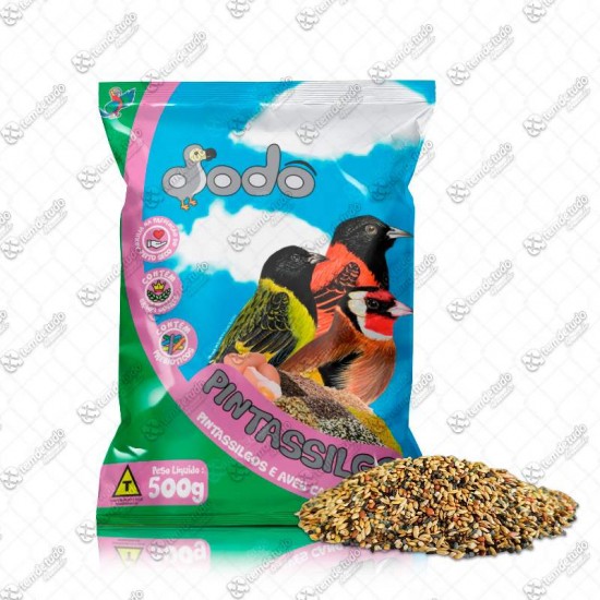 MISTURA DODO PINTASSILGO FRUTA/LEG 500G 