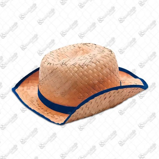 CHAPEU PALHA TEXANO INFANTIL COLOR 