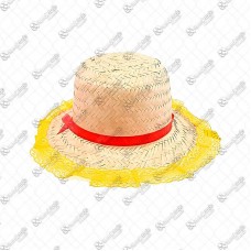 19390 - CHAPEU PALHA FOFAO COM RENDA INFANTIL  