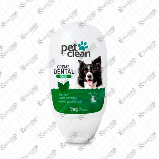 CREME DENTAL MENTA 90G PET CLEAN