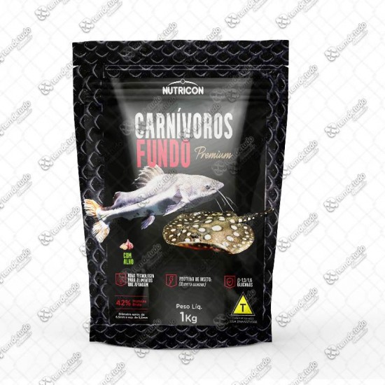 CARNIVOROS DE FUNDO 1KG SACO PLAST
