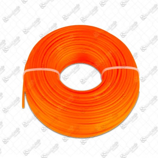 FIO NYLON APARAD RED LARANJA 1,8MM 27MT
