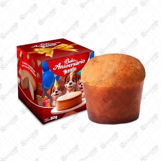 BOLO ANIVERSARIO DOOGS CARNE 80G