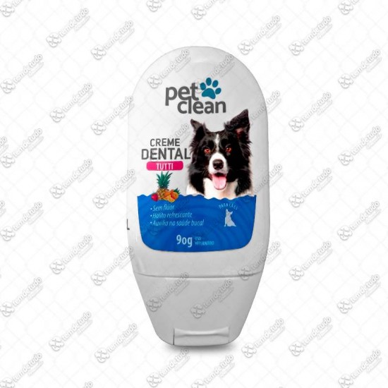 CREME DENTAL TUTTI-FRUTTI 90G PET CLEAN