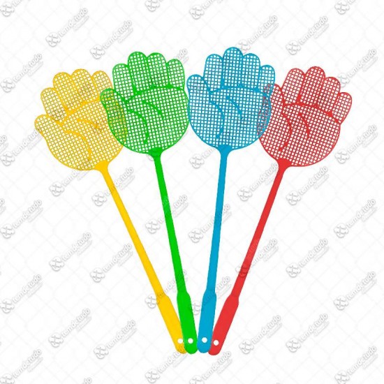 KIT MATA MOSCA PLASTICO COLOR C/10