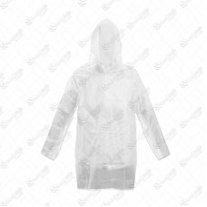 12640 - CAPA CHUVA CAPUZ PVC FORRADA G TRANSP