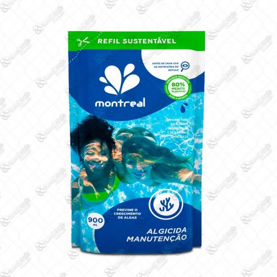 REFIL ALGICIDA MANUTENCAO PISCINA 900ML