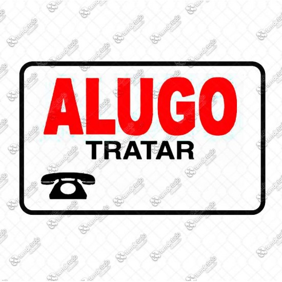 PLACA SINALIZ ALUGO 20X30