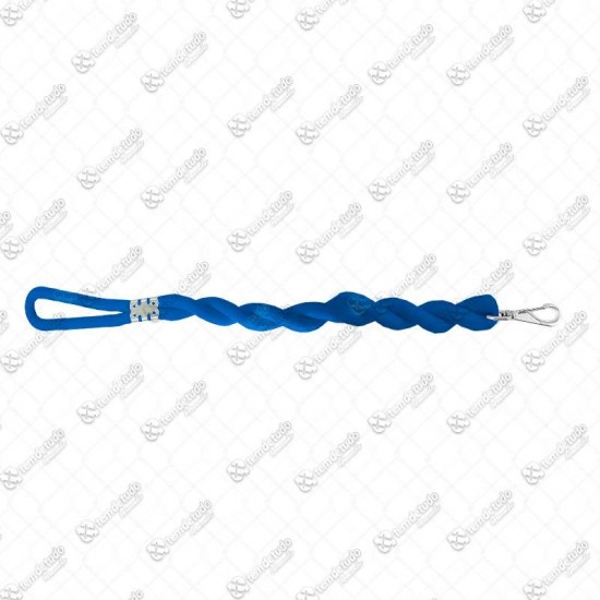 GUIA CORDA 16MM X 1MT TRANCADA AZUL LISA