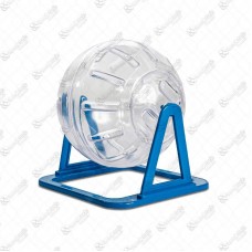 6010 - GLOBO ACRILICO HAPPY HAMSTER COM SUPORTE