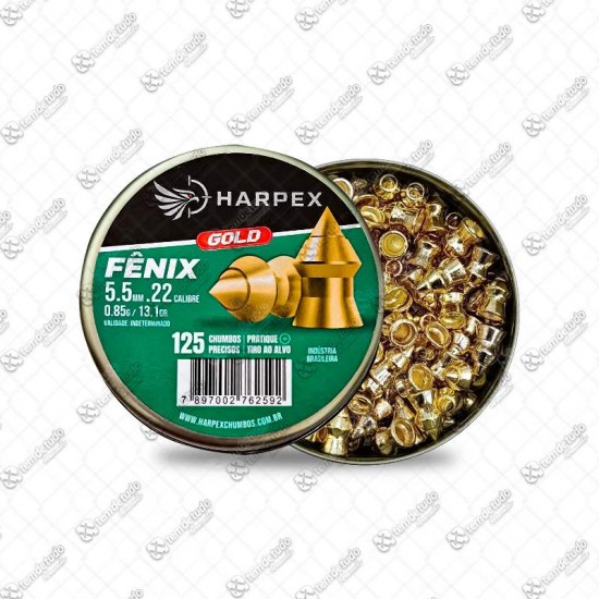 CHUMBINHO FENIX GOLD 5,5MM C/125
