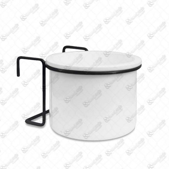 COMEDOURO COMILAO BRANCO C/PRESILHA 