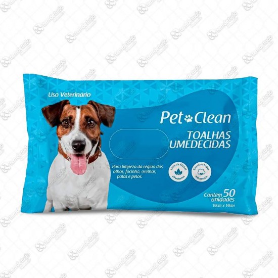 TOALHAS UMIDECIDAS PET CLEAN
