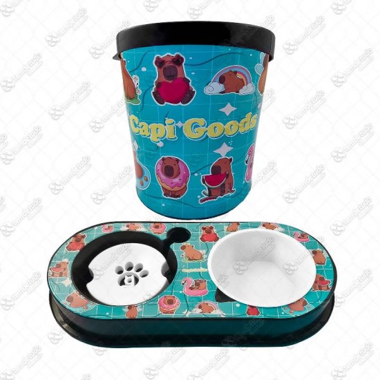 KIT ALIMENTO CAPIVARA MACHO AZUL