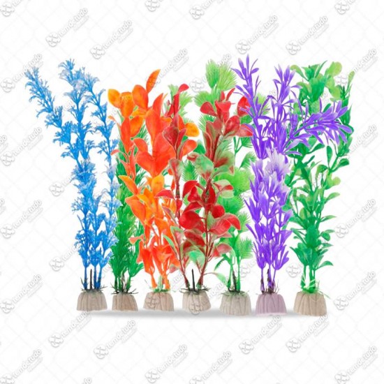 PLANTA P/AQUARIO ALGAS ARTIFICIAIS G 10U