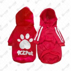19851 - ROUPA MOLETOM KZPET G VERMELHO