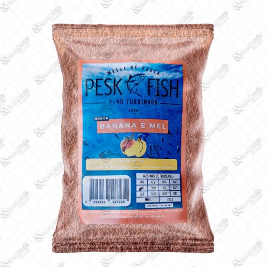 MASSA PESCA PESK FISH P-40 BAN/MEL 500G