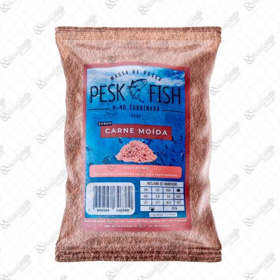 MASSA PESCA PESK FISH P-40 CARNE 500G