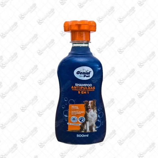 SHAMPOO ANTI PULGAS 5 EM 1 500ML 