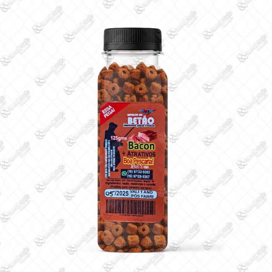 MASSA PESCA BETAO BACON GARRAFA 125G