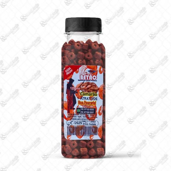 MASSA PESCA BETAO CAMARAO GARRAFA 125G