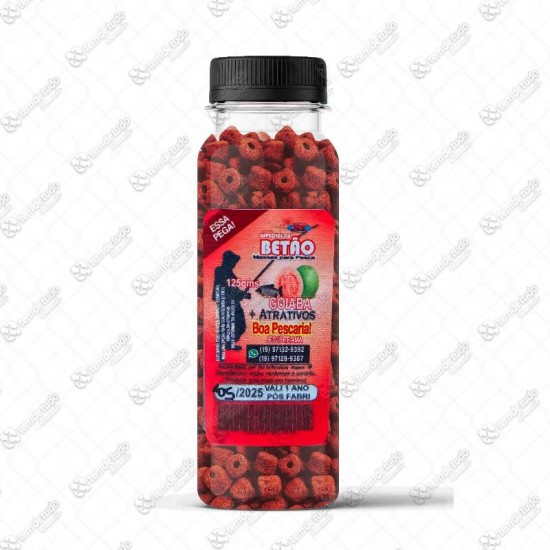 MASSA PESCA BETAO GOIABA GARRAFA 125G
