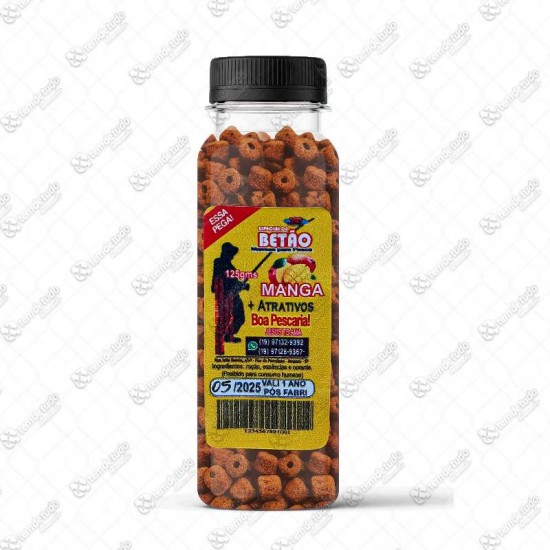 MASSA PESCA BETAO MANGA GARRAFA 125G