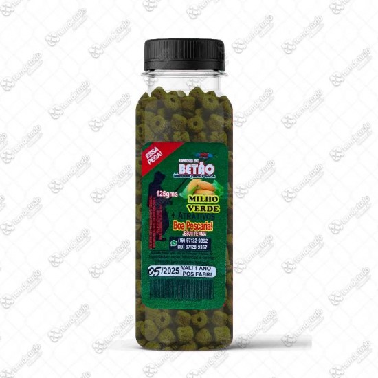 MASSA PESCA BETAO MILHO GARRAFA 125G
