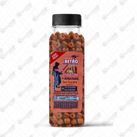 MASSA PESCA BETAO PANETONE GARRAFA 125G