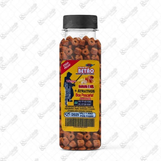 MASSA PESCA BETAO BANANA/MEL GARRAFA 125