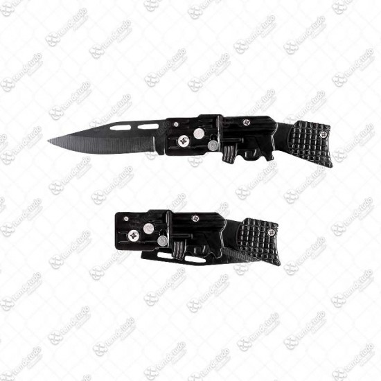 CANIVETE METAL PRETO 16CM